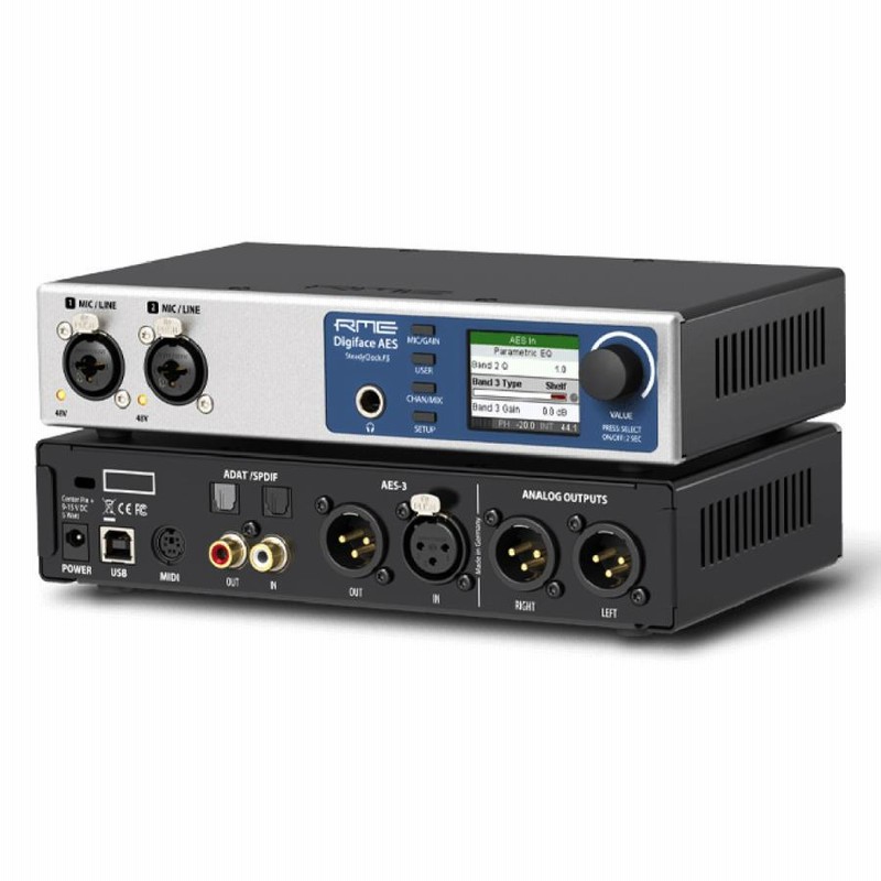 柔らかな質感の アールエムイー RME / AES 192kHz 出力 16 入力 14 AES Digiface DTM・DAW