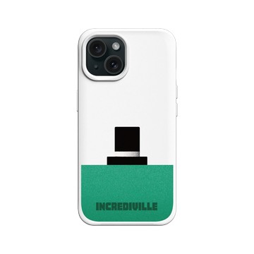 iPhone 15 SolidX 白 - 怪奇事物所 Incrediville - 所長大禮帽