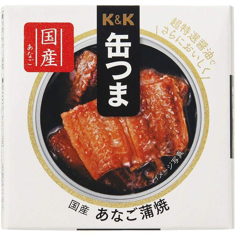 KK 缶つまプレミアム 国内産あなご蒲焼 80g