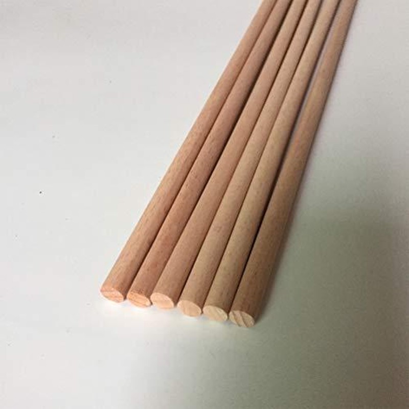 丸棒材 米ヒバ 丸棒 欅 丸棒 欅の丸棒 直径5MM 長さ30CM 木材 棒木 DIY