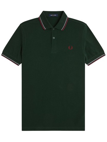 fred perry polo with logo