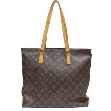 LOUIS VUITTON 路易威登 棕色 原花帆布 Cabas Mezzo 肩背包 M51151 【二手名牌BRAND OFF】
