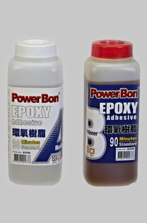 黏著劑/接著劑 PowerBon泛用90分AB膠2L/組 總重1800g
