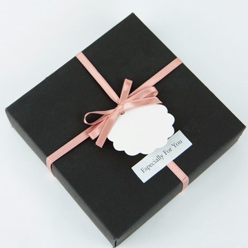 INP 素面雲朵圓形標籤 6 x 6 cm  200個  白色