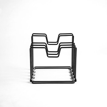 INK鐵製烤漆可調式鍋蓋架 黑