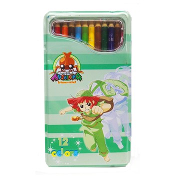 甲蟲王者12色鐵盒色鉛筆