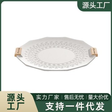 戶外麥飯石卡式爐露營韓國烤肉盤商用燒烤鍋韓式鐵板燒電磁煎烤盤