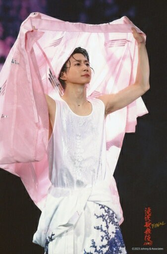 Snow Man/佐久間大介/現場照片·膝上·2L尺寸/瀧澤歌舞伎ZERO FINAL>舞台照片