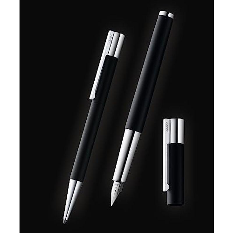 筆記具 LAMY ラミー 万年筆 ペン先EF(極細字) スカラ マットブラック L80-EF 両用式 正規輸入品