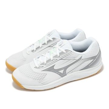 [ACS] Mizuno 排球鞋 Cyclone Speed 5 男鞋 女鞋 白 灰 膠底 入門款 室內運動 羽排鞋 美津濃 V1GA2580-56