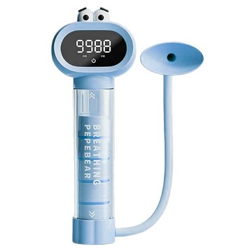 Seekis 學生計數腹式呼吸啞鈴  藍色  1個  22 x 8 x 10cm