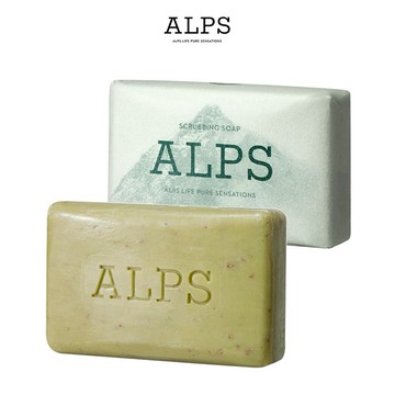 新品【ALPS】磨砂潔膚皂150g