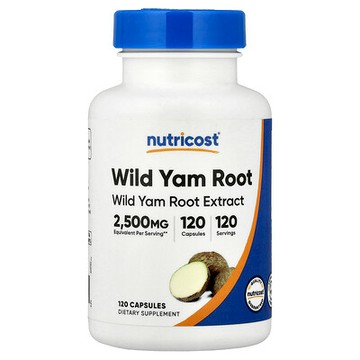 Nutricost, 野薯蕷根，120 粒膠囊（每粒膠囊 125 毫克）