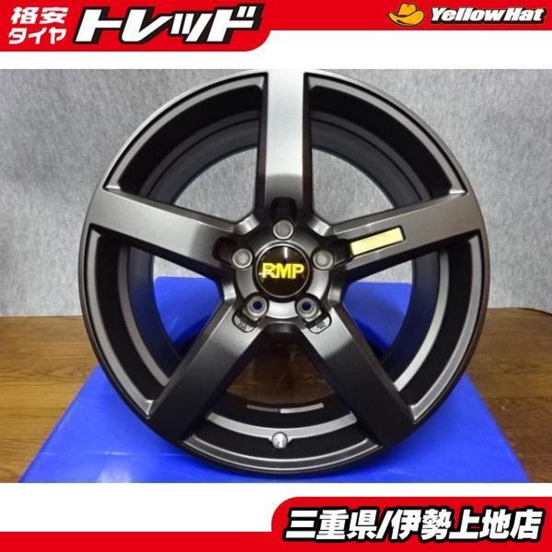 送料無料 マルカ RMP 050F 18インチ 8.0J +42 5H114.3 アルファード