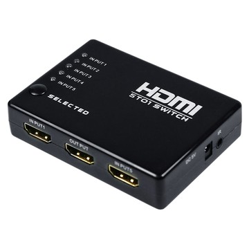 Alanview HDMI 五進一出切換器 FHD 1080P 附遙控器  DK305  1個