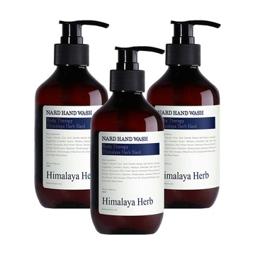NARD 喜馬拉雅草本洗手液 豐富泡沫 徹底清潔 薰衣草麝香香氣  280ml  3瓶