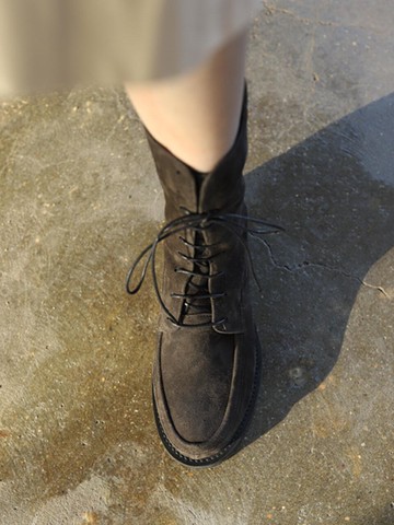 Chunky Combat Boots_Dark Gray
