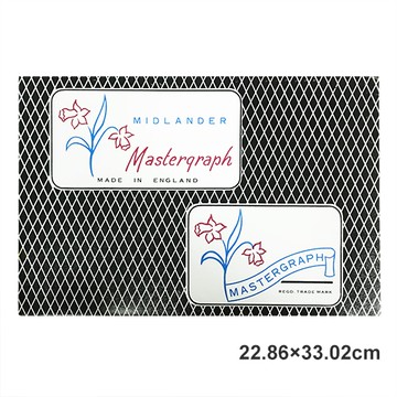 Mastergraph 鐘花複寫紙9吋x13吋 (B4) 單面藍 20張入