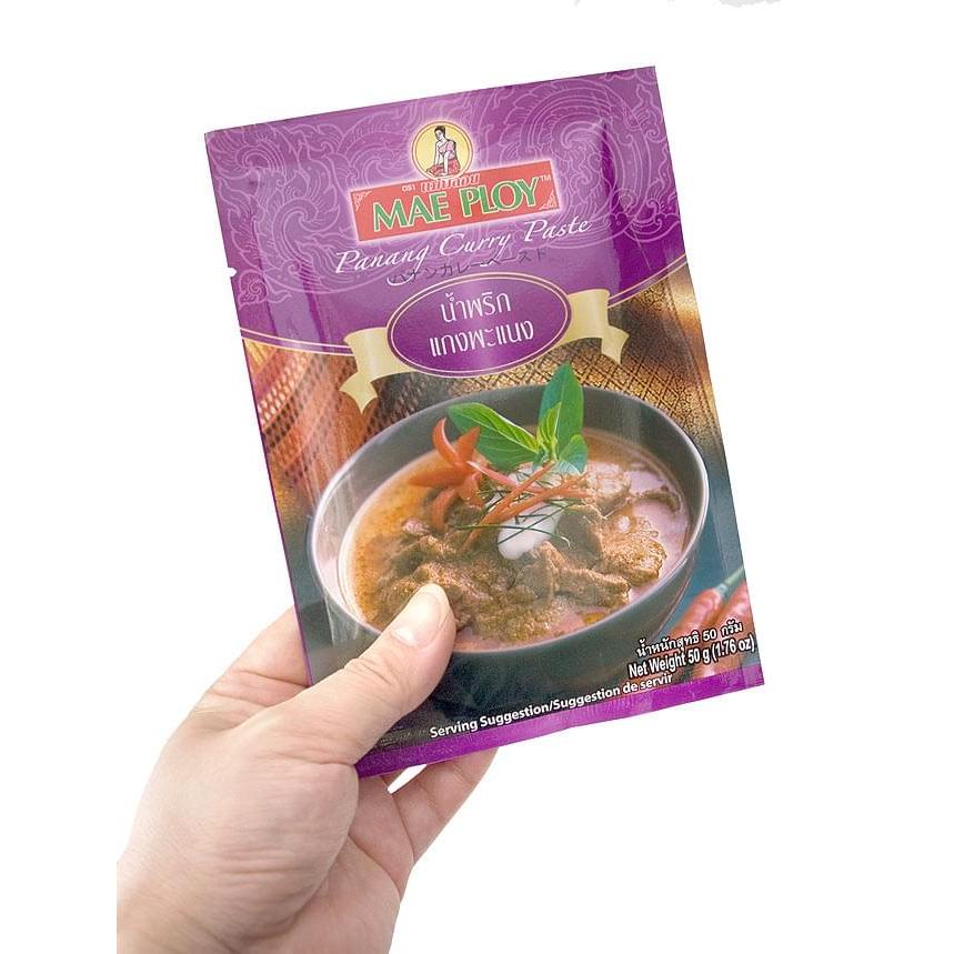 タイカレー MAE PLOY タイ料理 パナンカレーペースト 50g 〔MAE PLOY〕 料理の素 パネンカレー ココナッツ