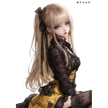 【2 月新品 2】07-092-0146 人物貼紙 黃色黑色