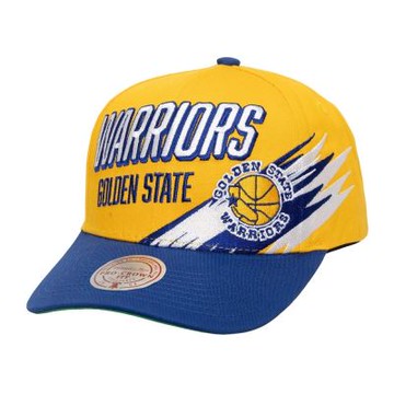 Mitchell & Ness NBA ZOOM BY PRO SNAPBACK HWC WARRIORS 男 休閒帽 HP11576-GSWYELL