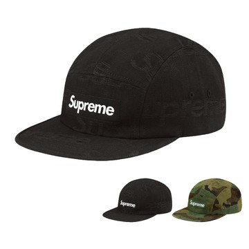 SUPREME 滿版提花編織 JACQUARD LOGOS DENIM CAMP 五分割（FW25H116）