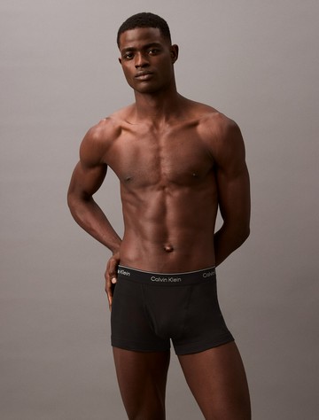 Calvin Klein CK Black 超細纖維平口內褲