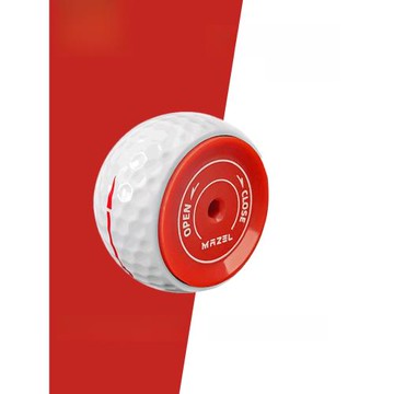 馬澤爾高爾夫球新款五層球雙色推桿練習球白紅球可視化滾動方向