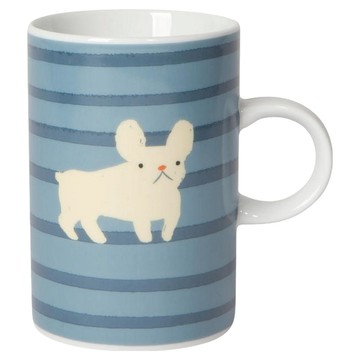 danica STUDIO 馬克杯 414ml  藍色 法鬥  1個