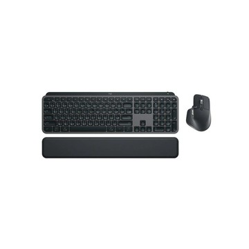 【 Logitech 羅技 】MX KEYS S COMBO 石墨灰 無線 智能 鍵盤滑鼠組