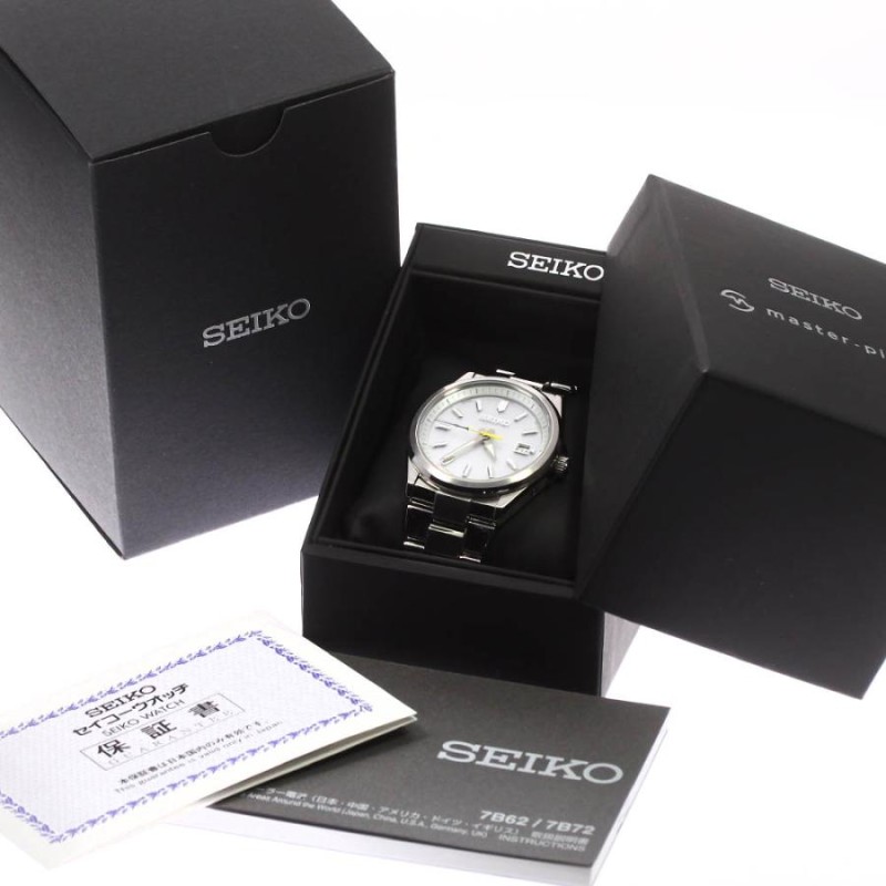 ☆箱・保証書付き【SEIKO】セイコー セイコーセレクション マスターピース コラボ SBTM301/7B72-0AB0 ソーラー電波  メンズ_709355 | LINEショッピング