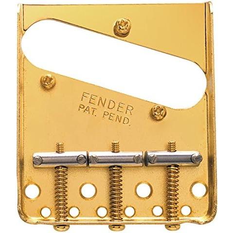 Fender パーツ 3-Saddle American Vintage Telecaster Bridge Assembly with