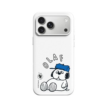 iPhone 17 Pro Max SolidX 白 - 史努比 Snoopy 75th Anniversary - 75週年-歐拉夫休息中