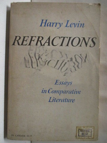 【書寶二手書T7／文學_WCF】Refractions_Harry Levin