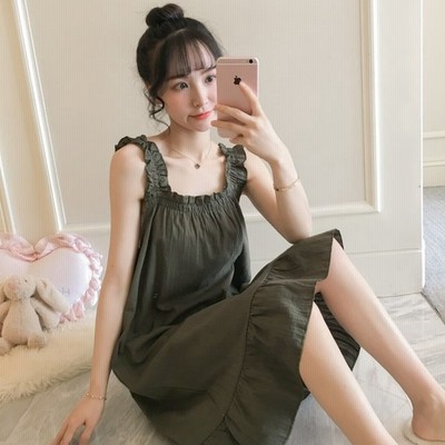 4色 ネグリジェ パジャマ レディース 夏新作 ネグリジェ キャミワンピース 無地 薄手 ロングワンピ 女性用 大人 学生 可愛い 寝巻き ルームウェア 部屋着 通販 Lineポイント最大get Lineショッピング