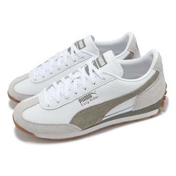 休閒鞋 Easy Rider Mix 男鞋 女鞋 白 綠 膠底 復古 麂皮 拼接 情侶鞋 39902506