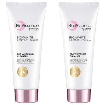 Bio essence 碧歐斯 超能煥白極光潔面乳  100g  2條
