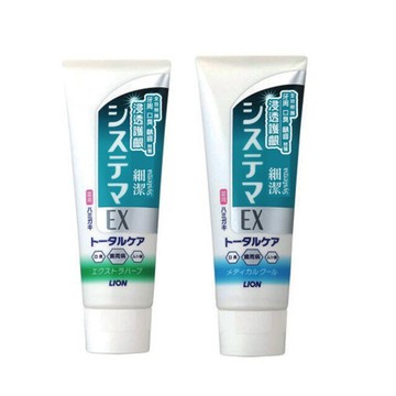 日本獅王LION細潔浸透護齦EX牙膏130g (草本溫和/清涼薄荷)