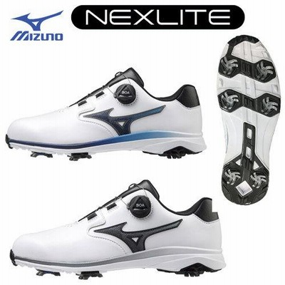 Mizuno ゴルフシューズ BOA 51GM2115 ミズノ ネクスライト GS ボア スパイク ゴルフシューズ 51GM2115