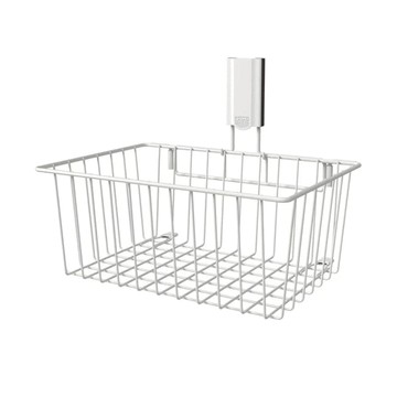 定向磁 高承重 小型置物籃 白色