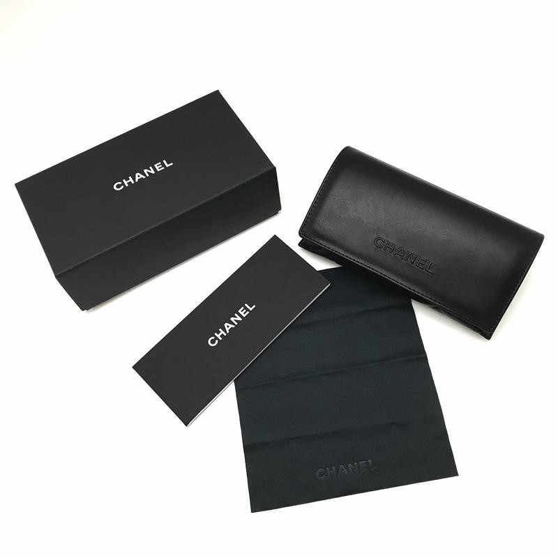 CHANEL メガネフレーム ブランド シャネル ブラック 眼鏡 0CH