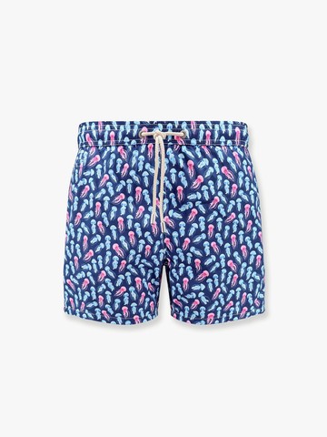 Comfort Light swim trunks with JellyFish Neon 61 print - MC2 SAINT BARTH - gender_Man