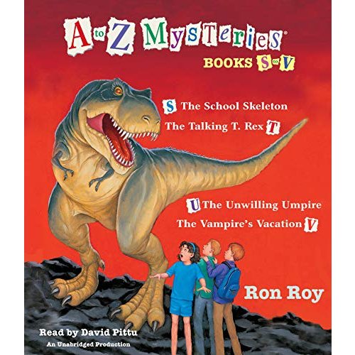 A to Z Mysteries: Books S-V: The School Skeleton; The Talking T. Rex; The Unwilling Umpire; The Vampire's Vacation