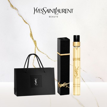 🔜快速出貨【YSL】典藏香氛皮革收納禮｜自由不羈淡香精10ML+皮革收納盒｜生日禮物