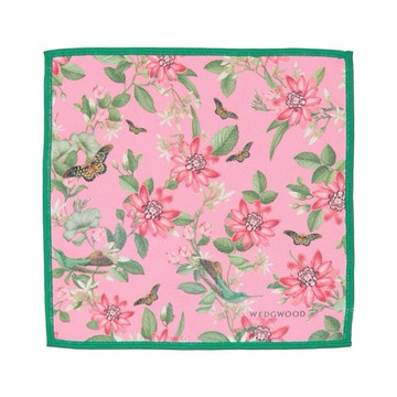 織布棉區 WEDGWOOD花卉手帕-粉 約27*27cm (JN107-330 31-00)