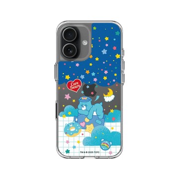 iPhone 17 Clear Case（相機按鈕） 透明 - Care Bears - 懶洋洋