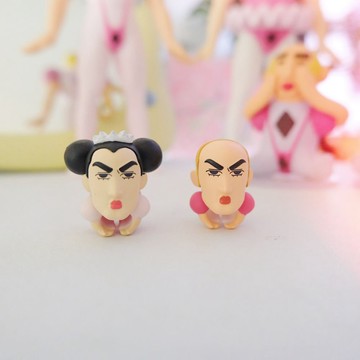 【蠟筆小新】正版授權 現貨 馬卡歐&裘馬公仔咬線器  日落小物  生日禮物 情人節禮物 交換禮物