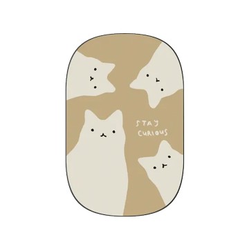 固架 MAX- MagSafe 兼容 黑 - ilovedoodle (Lim Heng Swee) - Curious Cats - 好奇寶貓