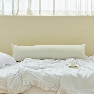 I'm Living Mongle 高密度奈米水洗多用途長抱枕  象牙白  巨型(35 x 120cm)