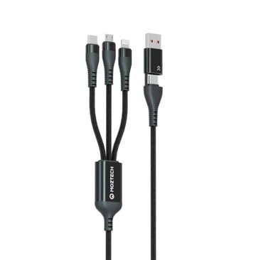 五合一多功能傳輸充電線 120cm | 趣買購物